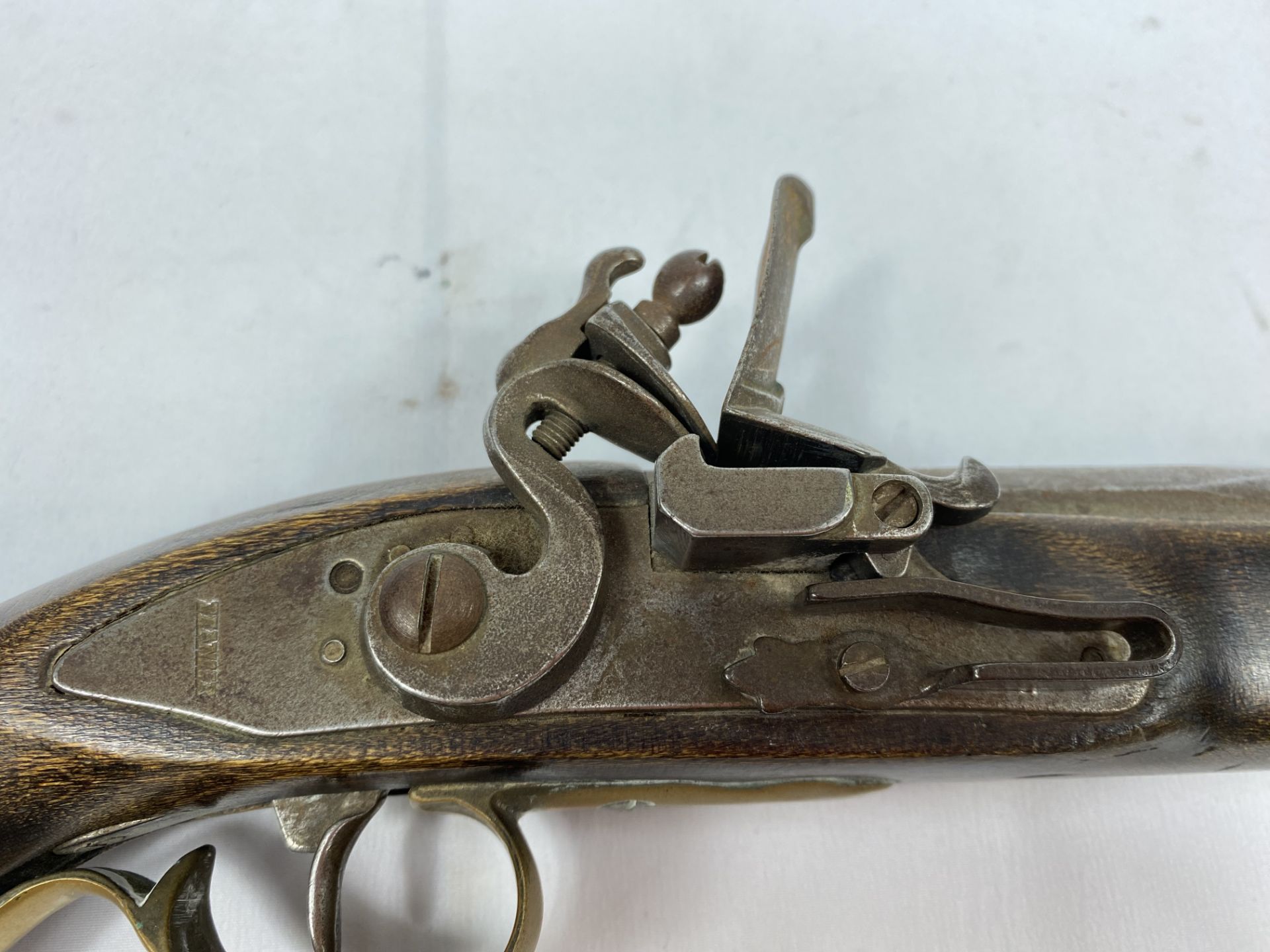 19th century muzzle loading pistol - Image 4 of 8