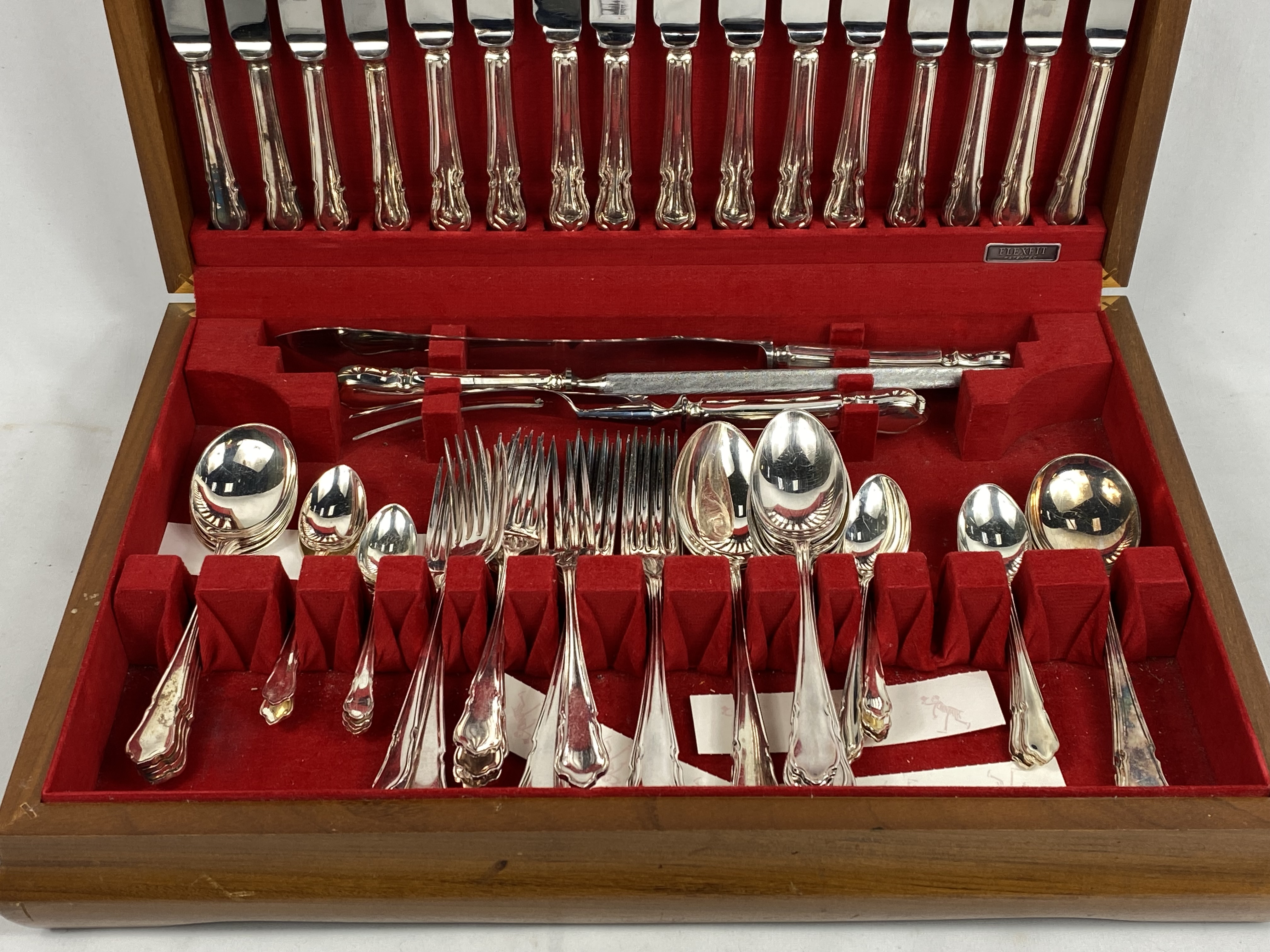 Flexfit canteen of silver plate cutlery - Image 3 of 7