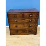 Mahogany chest of drawers