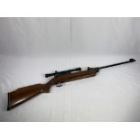 Diana Series 70 air rifle with 3x telescopic sight
