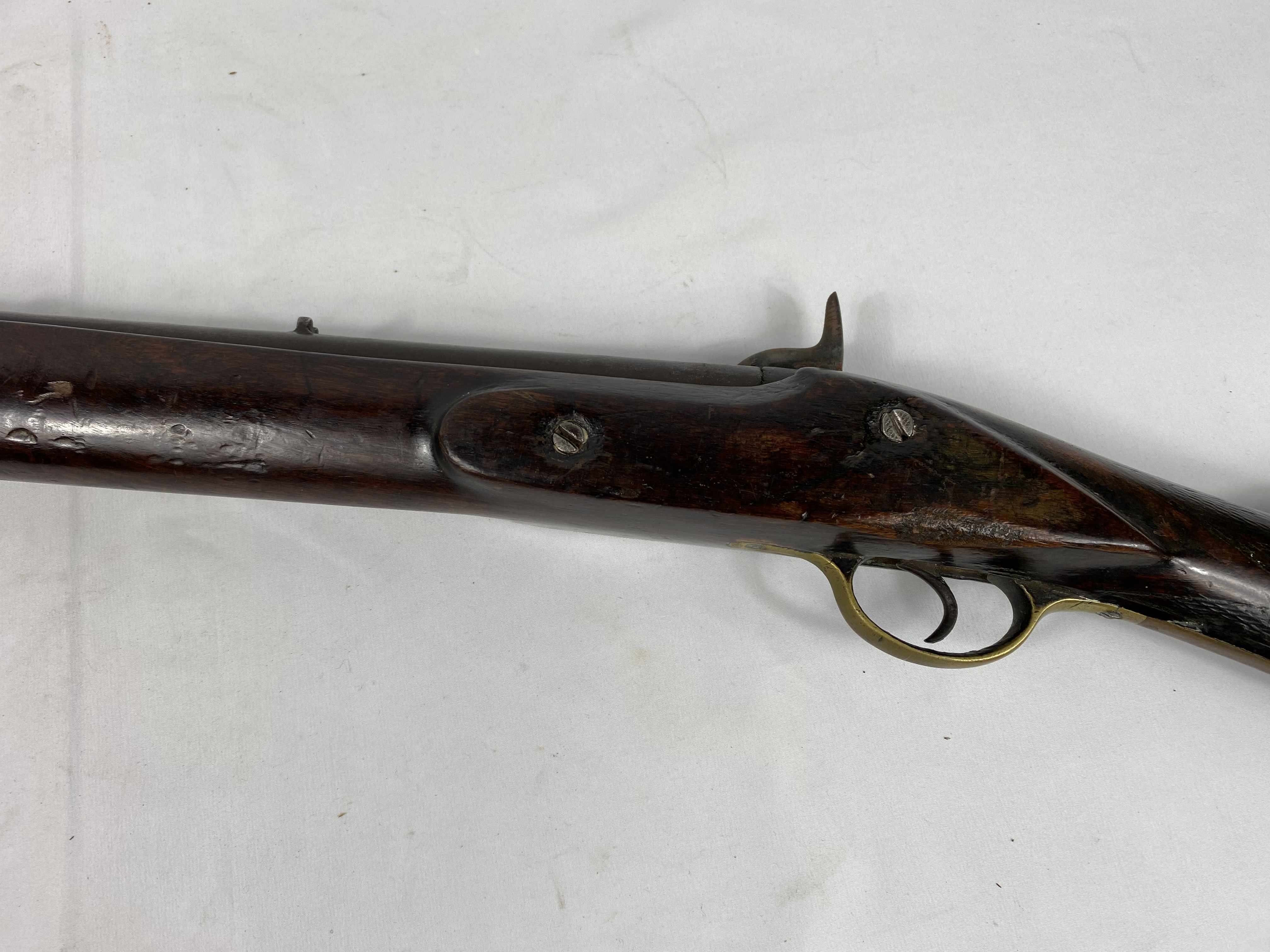 19th century percussion rifle - Image 3 of 7