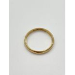 18ct gold band