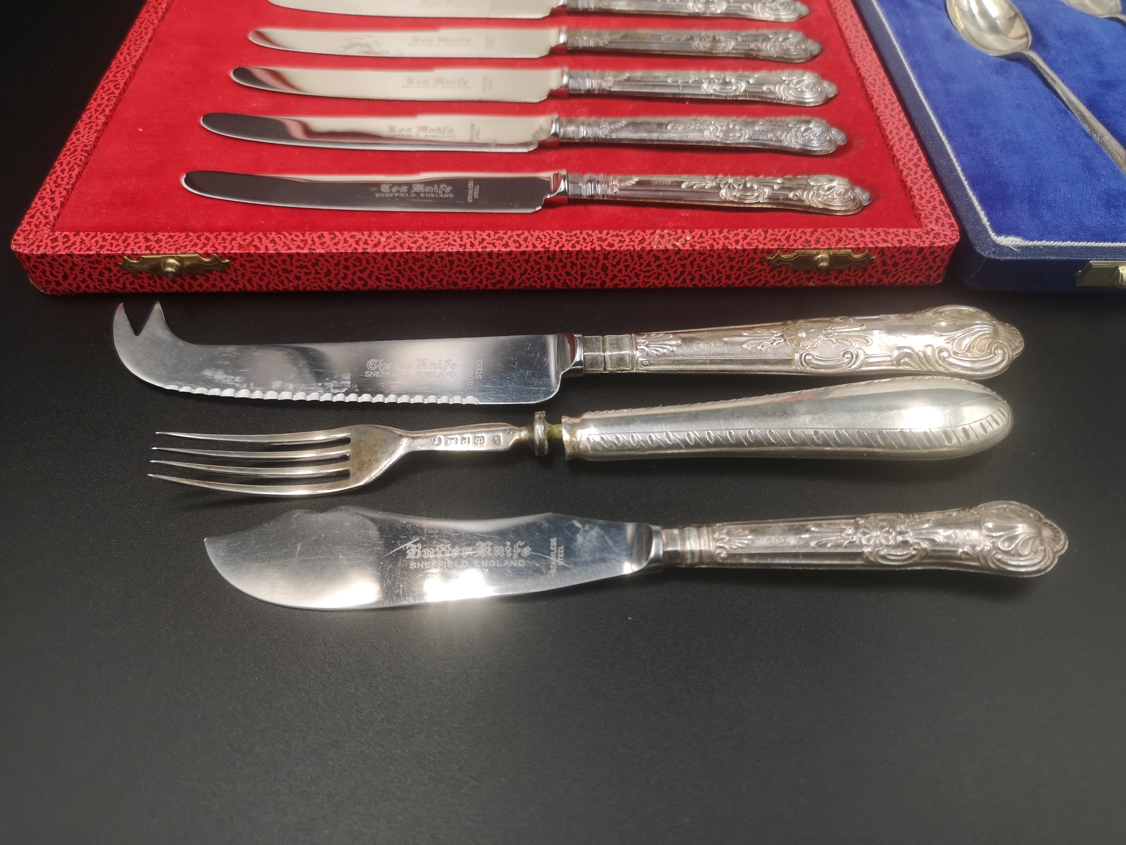 Quantity of silver flatware - Image 2 of 6