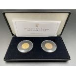 Jubilee Mint - Queen's 95th Birthday Gold Sovereign Pair