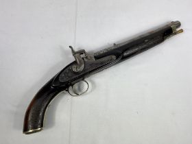 19th century muzzle loading pistol