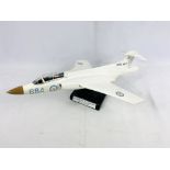 Resin model aeroplane Royal Navy Blackburn Buccaneer S1 strike aircraft