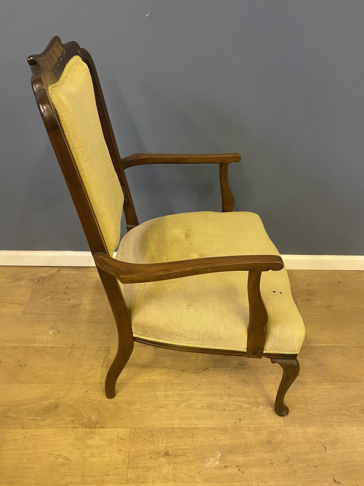 Six mahogany splat back dining chairs - Bild 7 aus 7