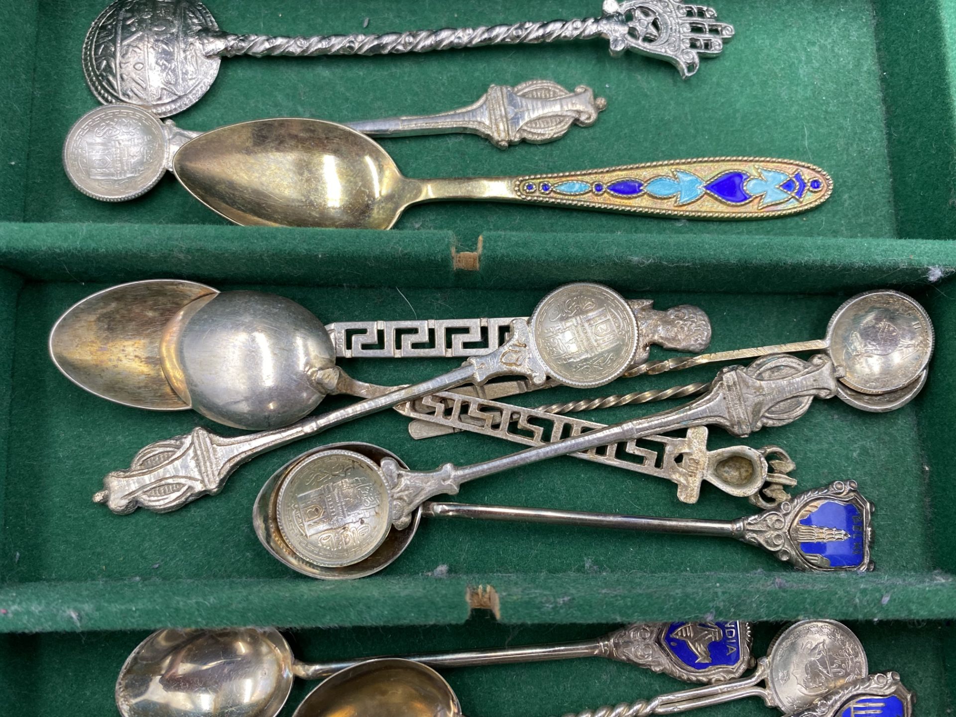 Quantity of silver tea and coffee spoons - Image 6 of 8
