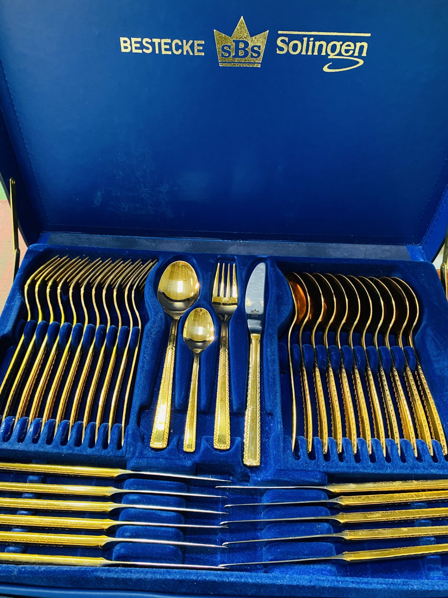 Two sets of Solingen twelve place cutlery. - Image 5 of 7