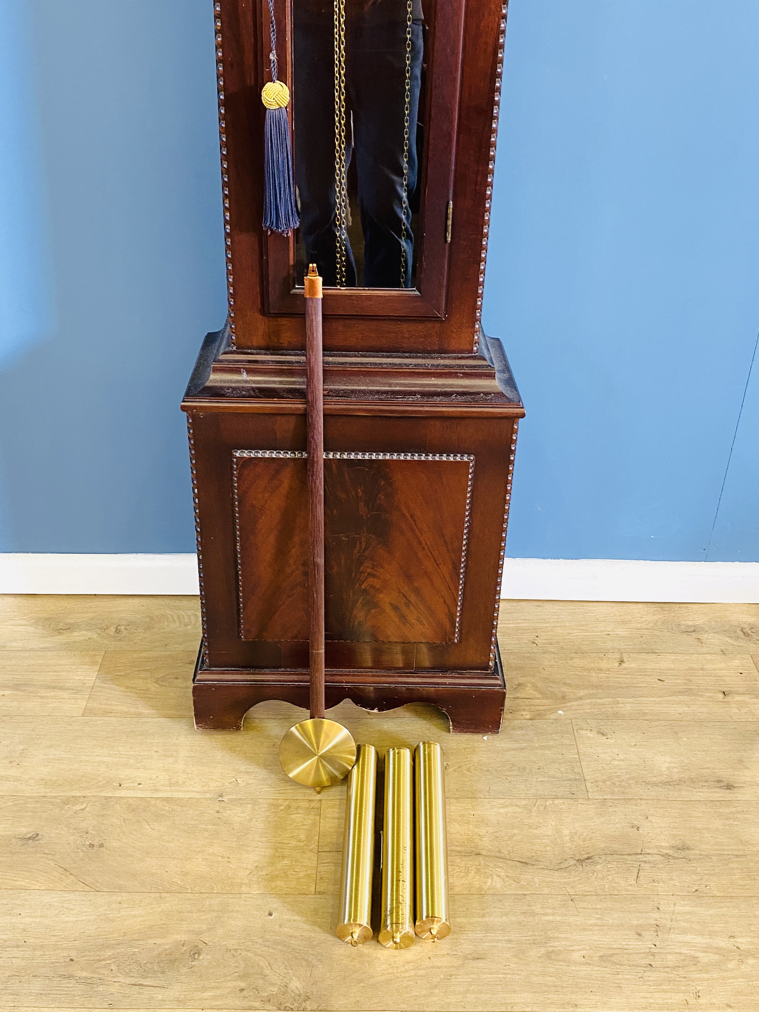 20th century longcase clock - Image 3 of 5