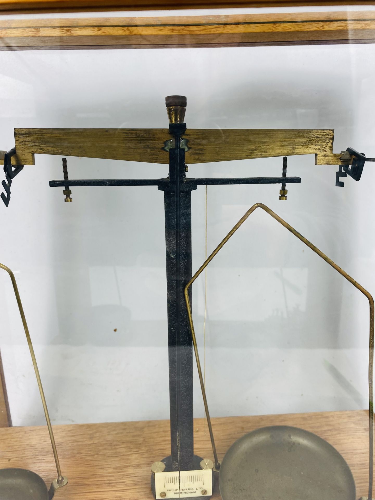A set of balance scales by Philip Harris of Birmingham - Image 3 of 4