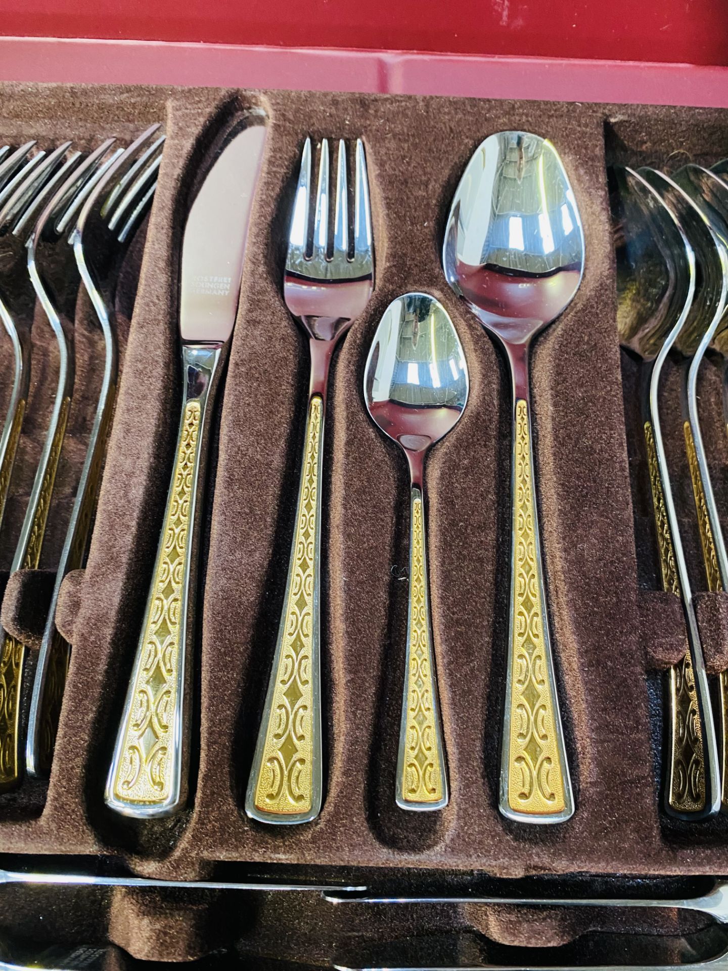 Two sets of Solingen twelve place cutlery. - Image 2 of 7