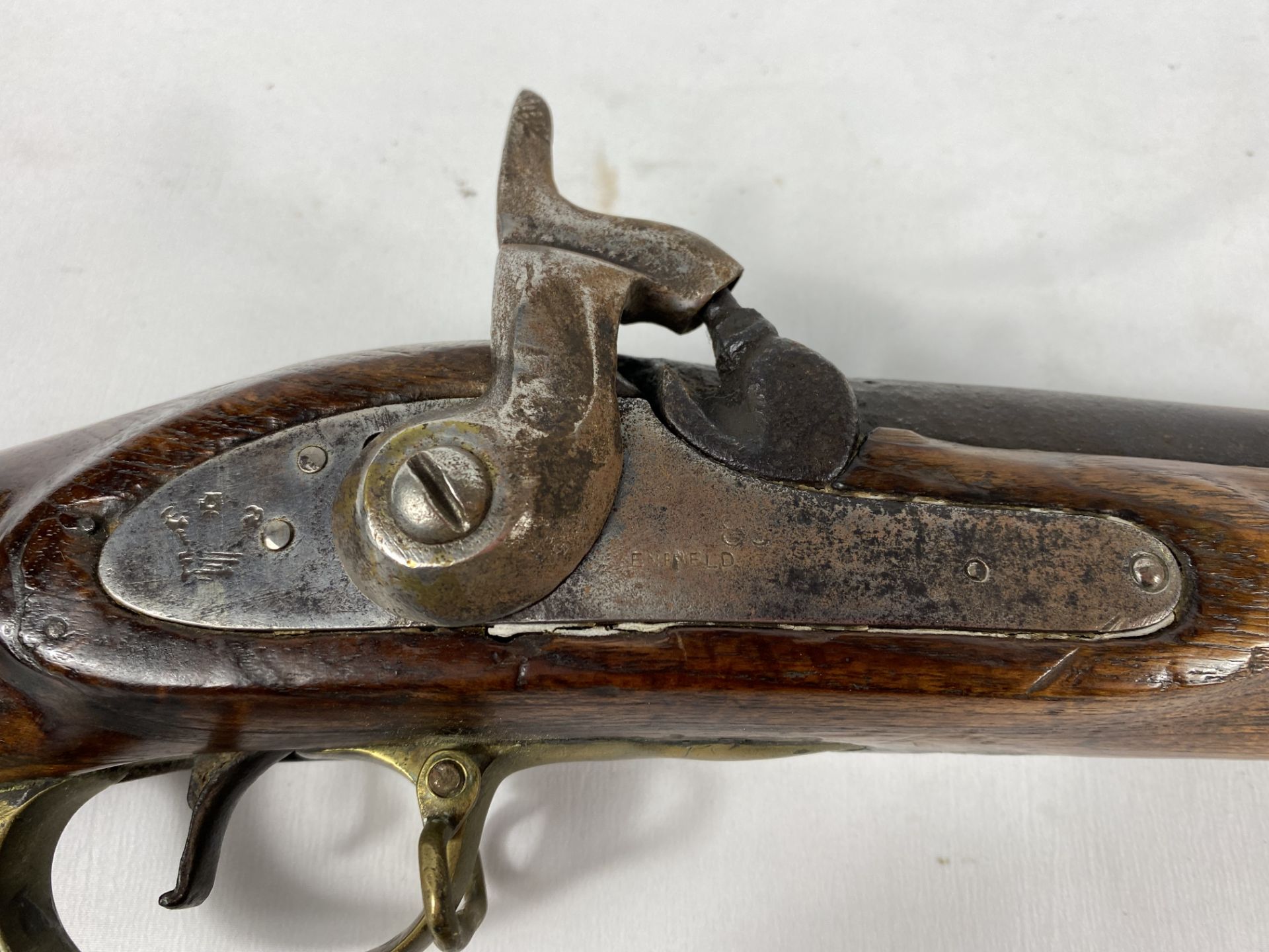 Enfield percussion rifle - Image 6 of 7