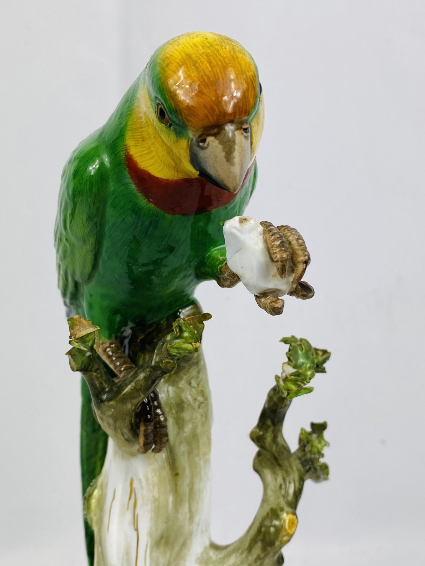 Meissen model of a parrot - Image 4 of 5