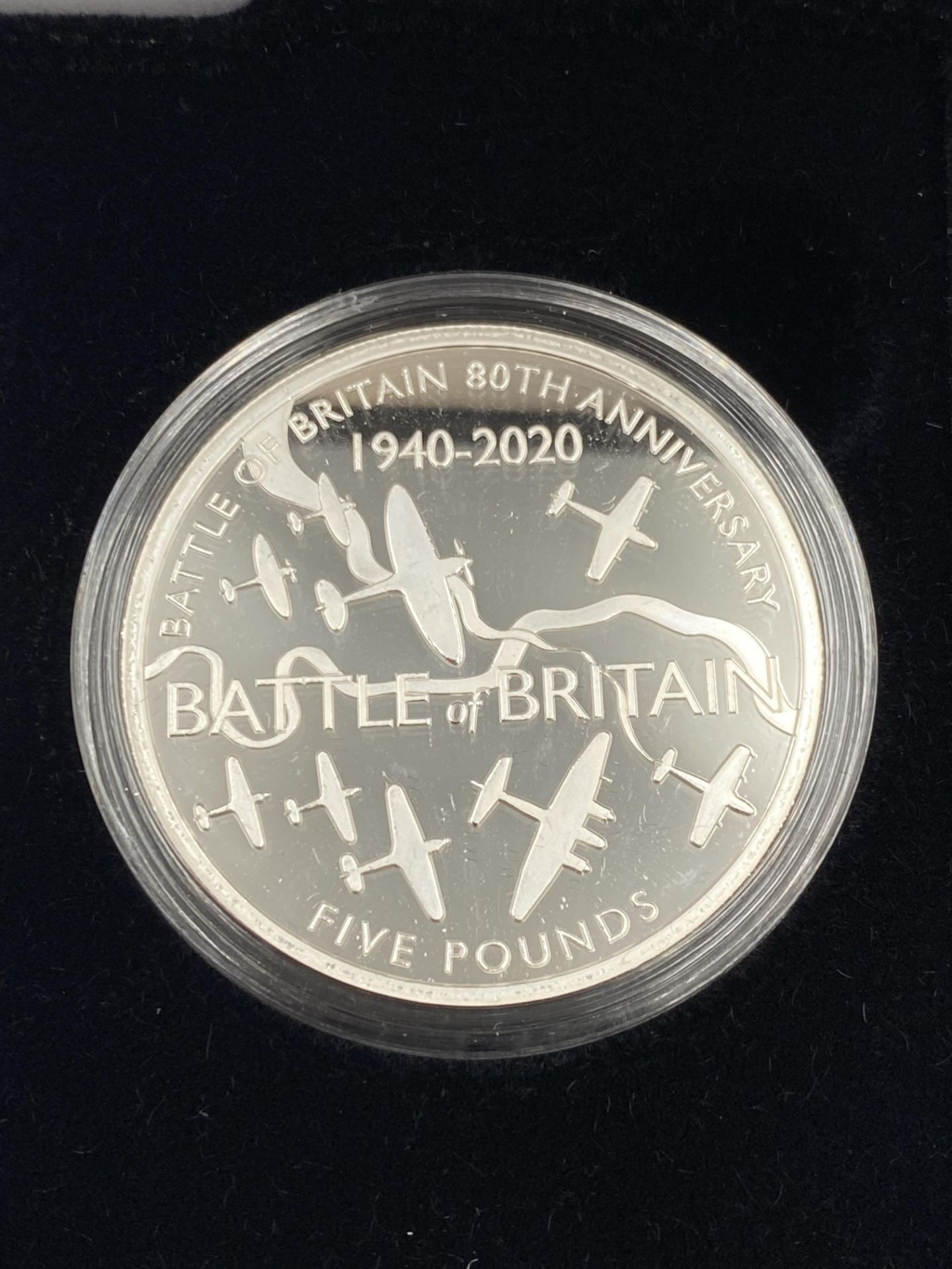 Jubilee Mint 80th Anniversary of the Battle of Britain silver proof coin collection - Image 6 of 7