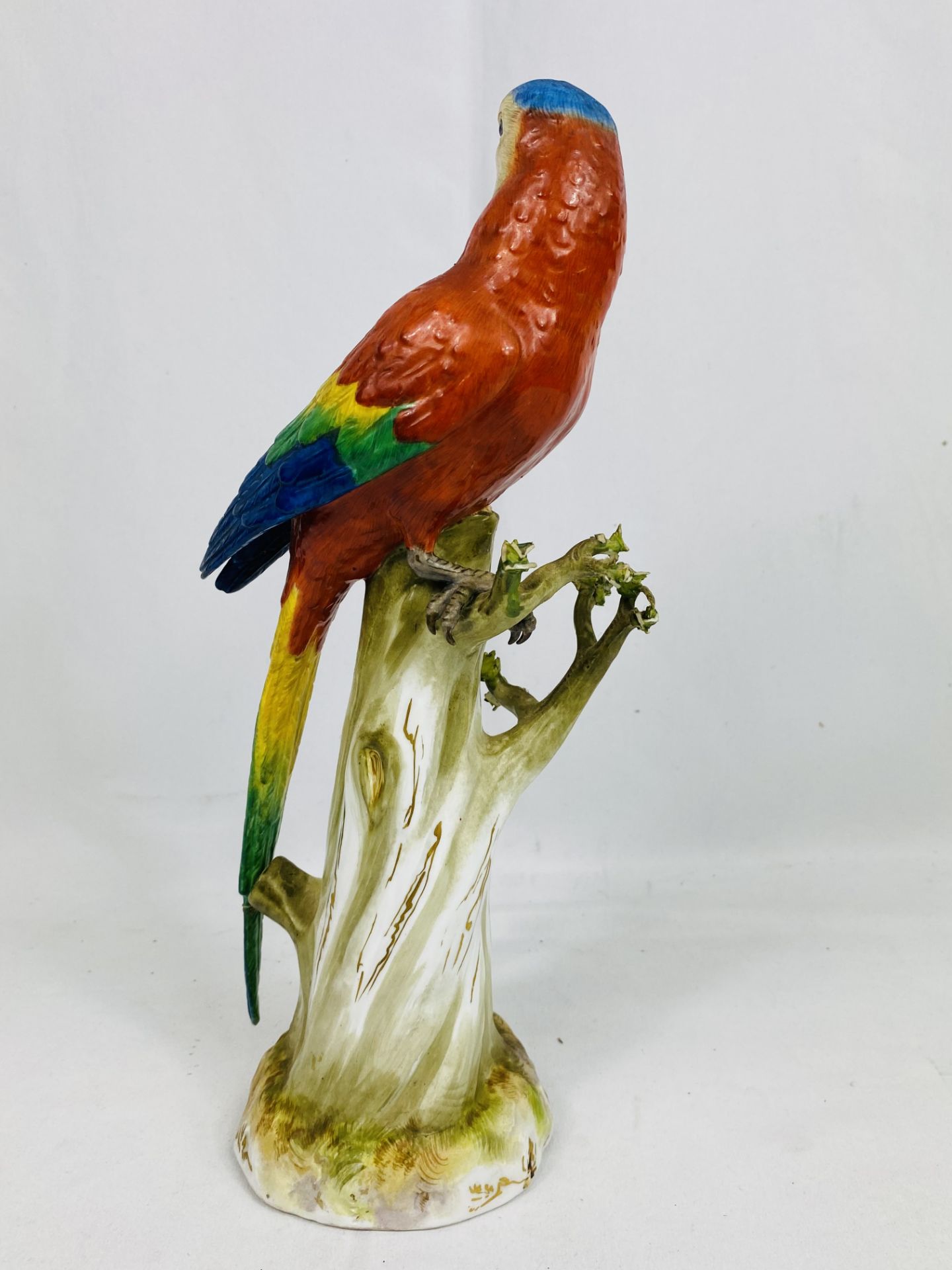 Meissen model of a parrot - Image 3 of 5