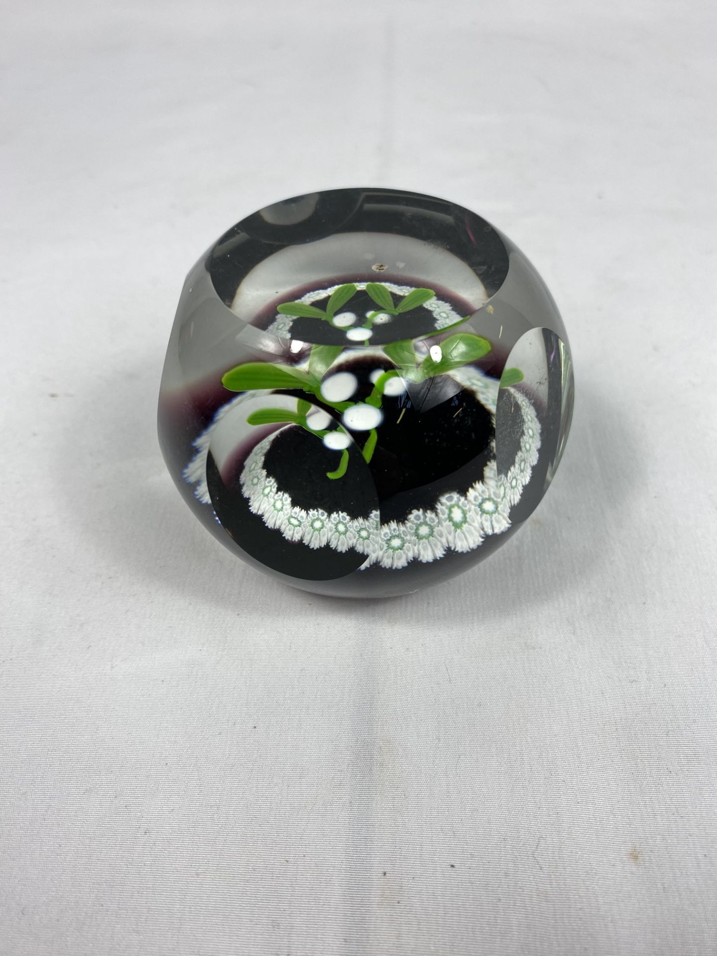Two William Manson glass paperweights - Image 6 of 7