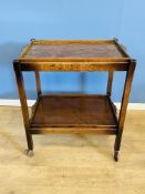 Two tier drinks trolley