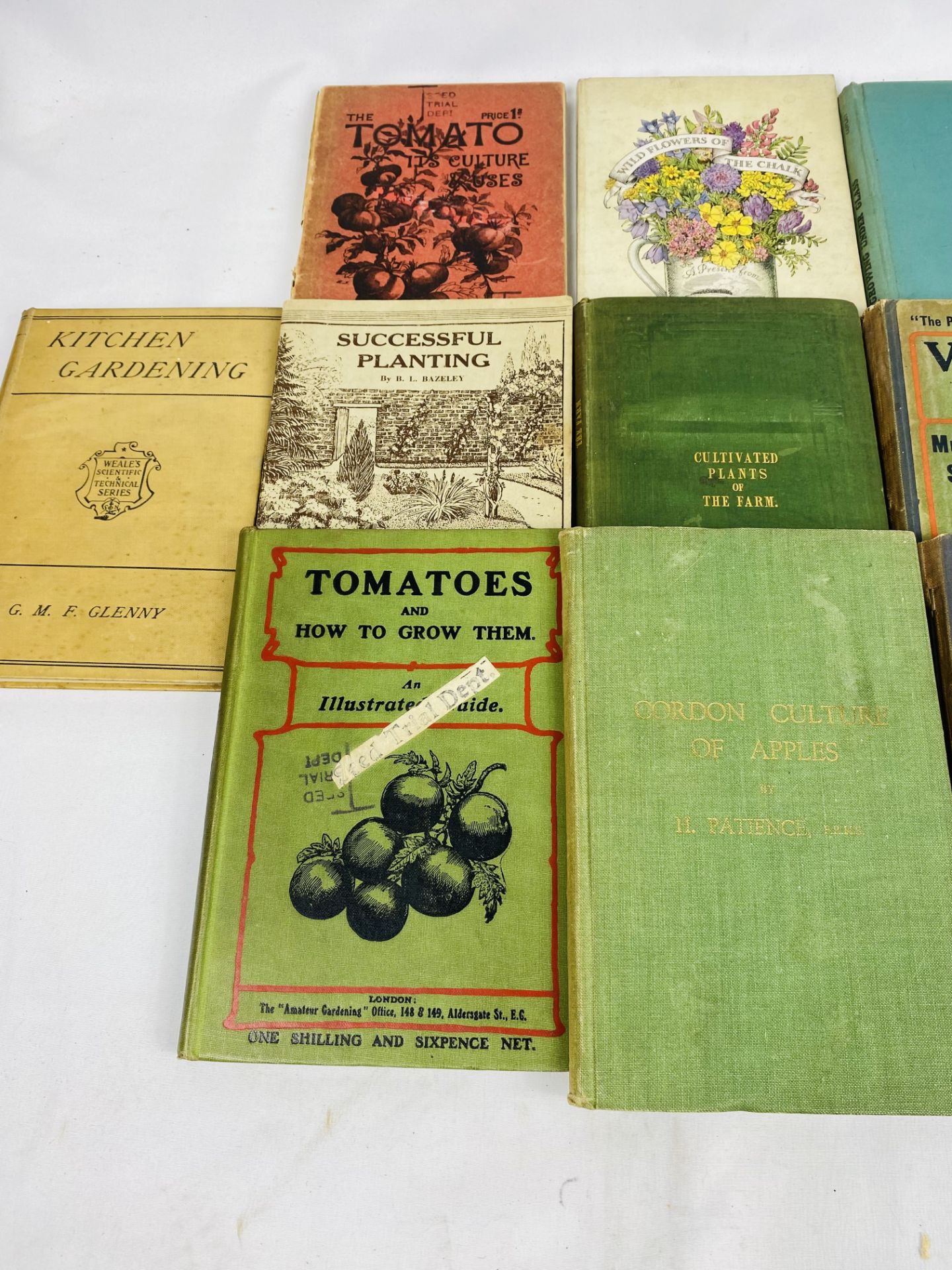 Collection of books on vegetable and flower growing - Image 3 of 3