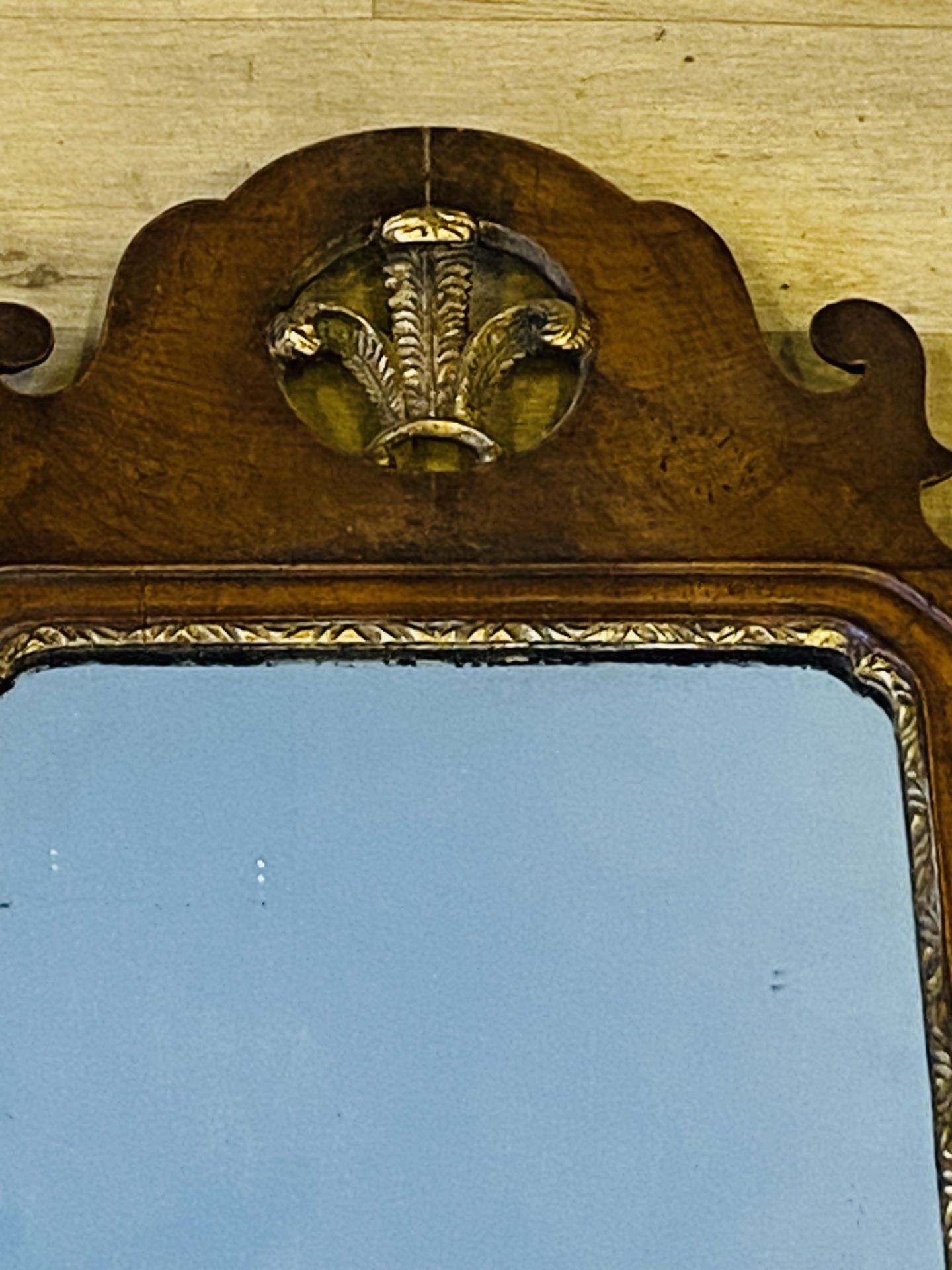 Georgian fret cut mirror - Image 2 of 4