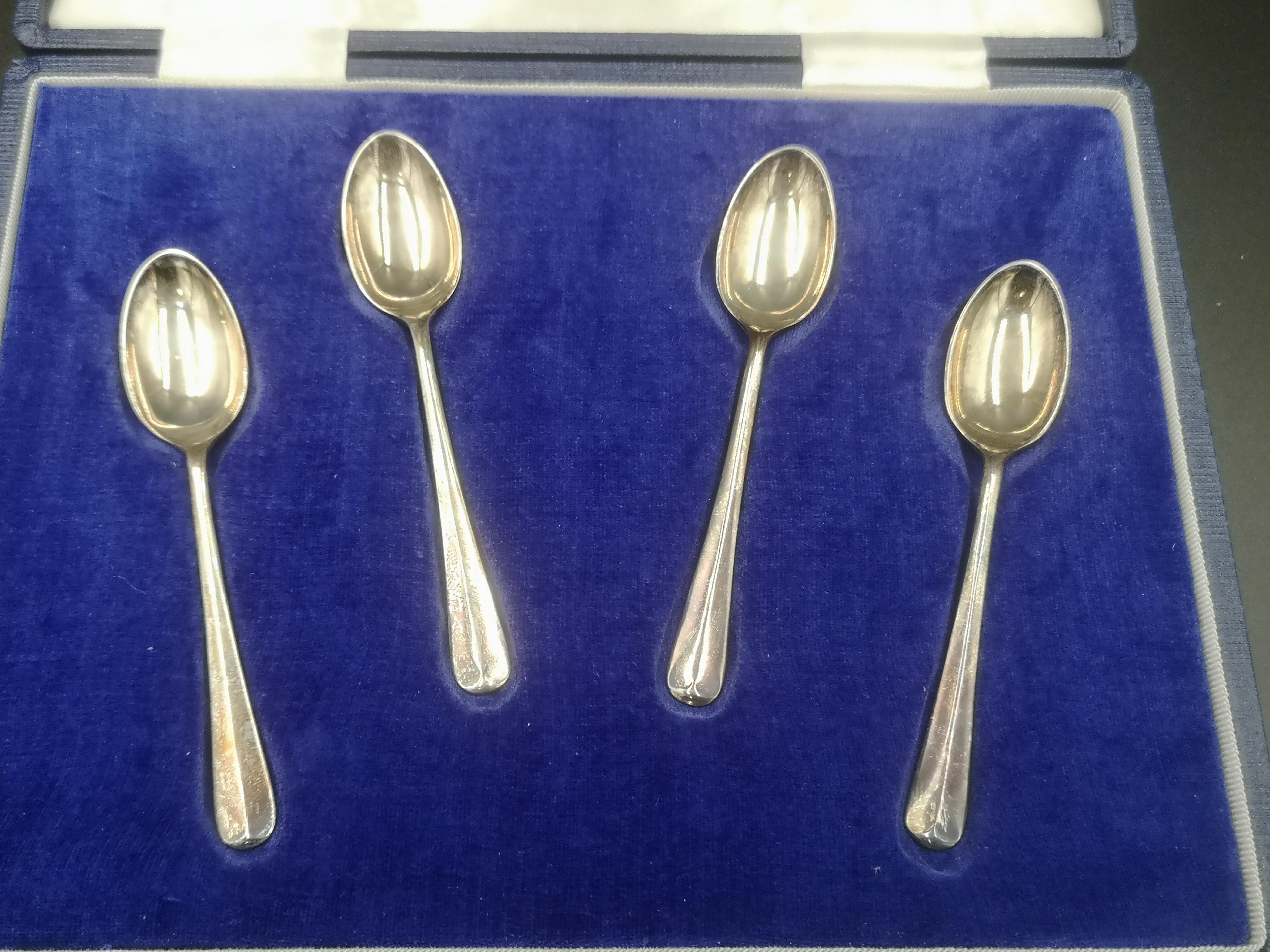 Quantity of silver flatware - Image 6 of 6