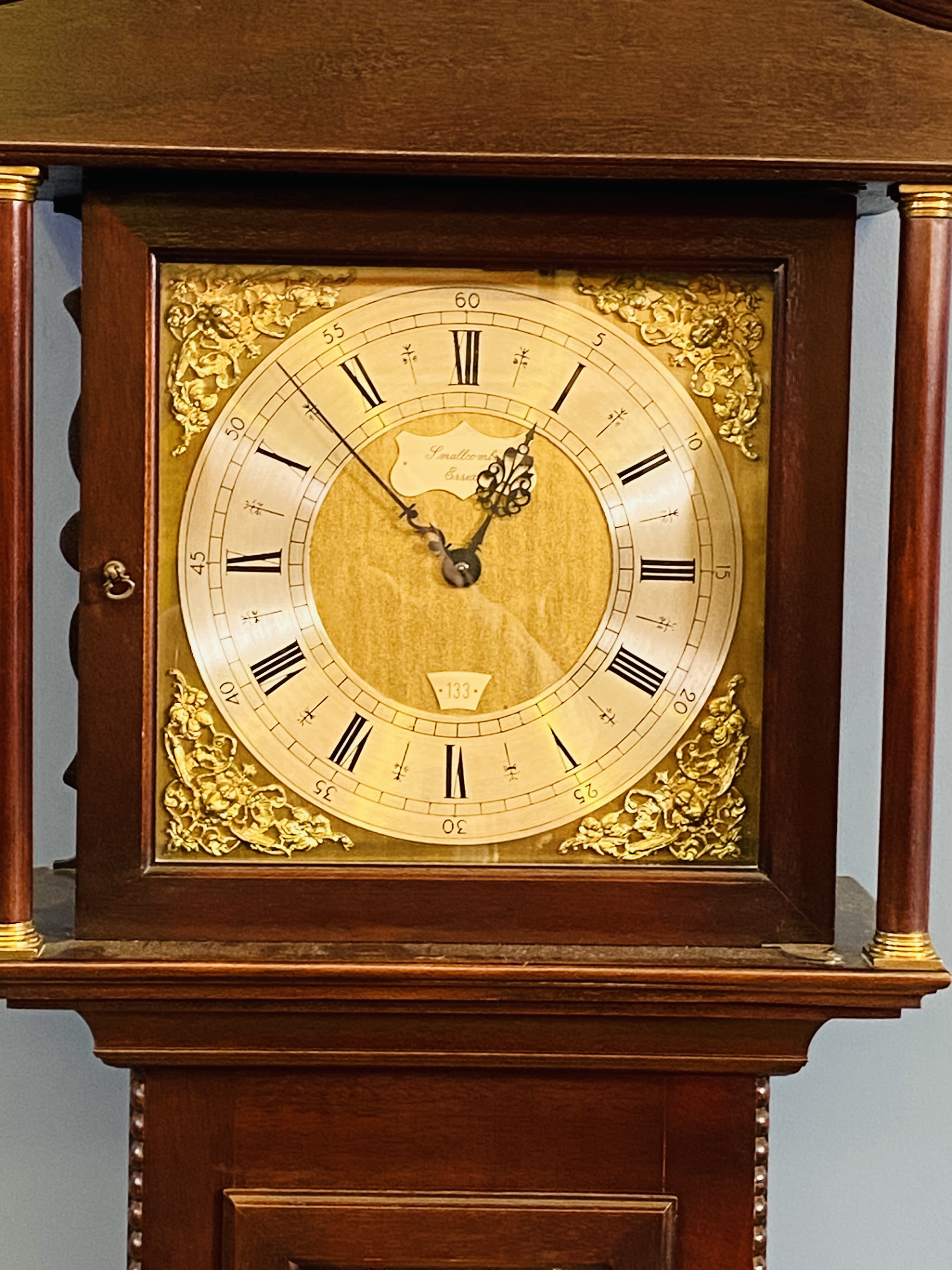 20th century longcase clock - Image 2 of 5