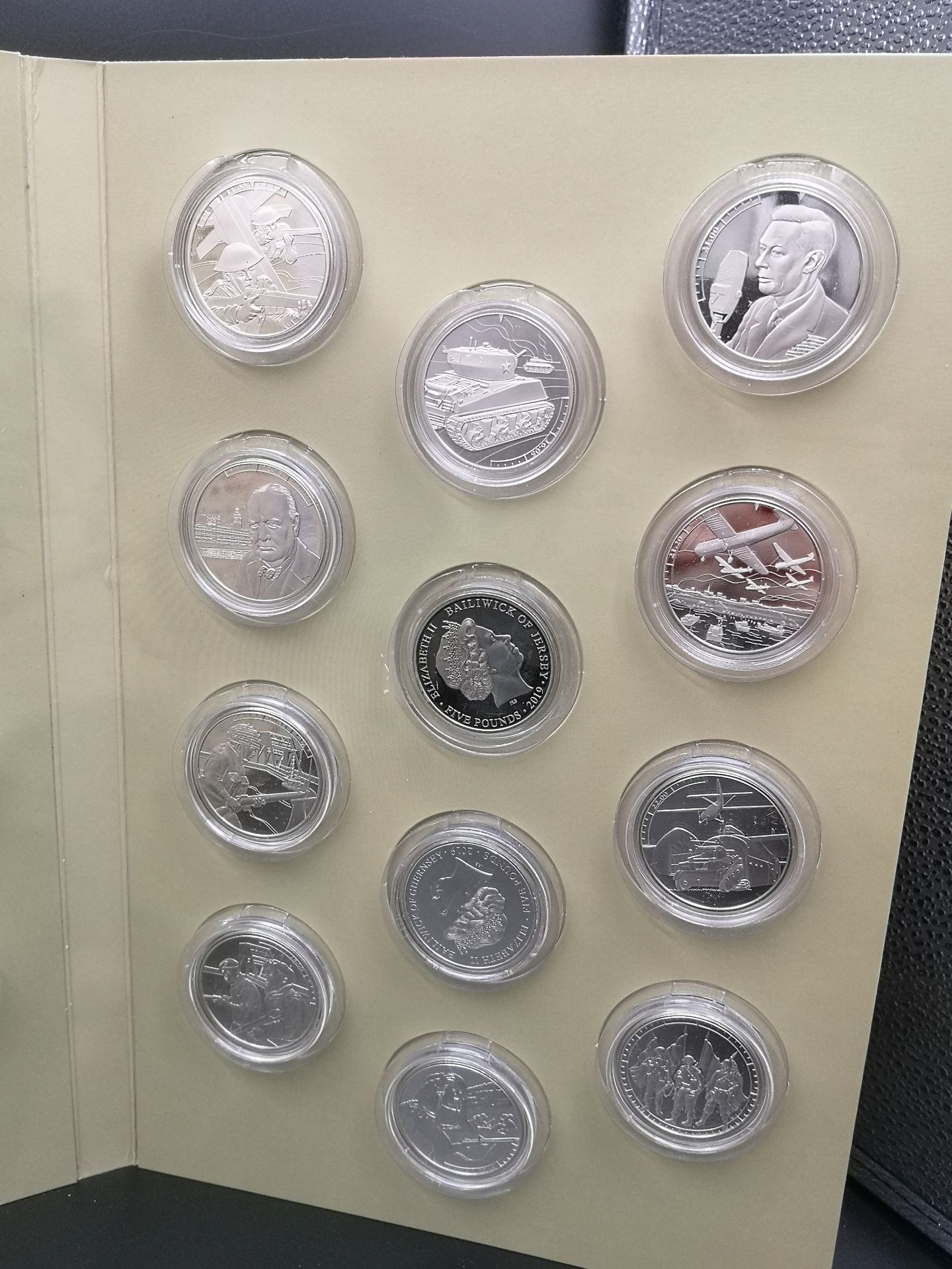 24 hours of D Day commemorative coin collection - Image 3 of 5