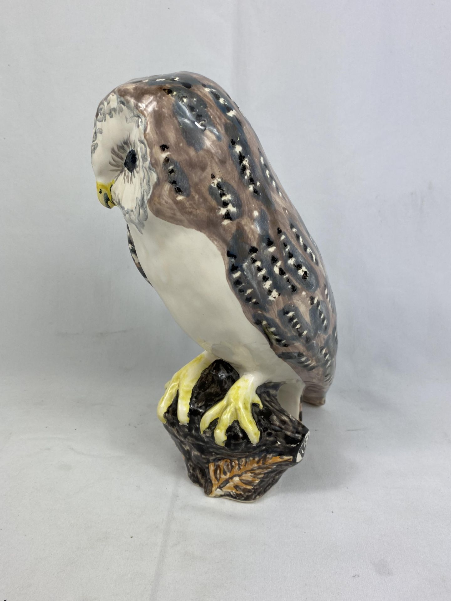 Polperro studio pottery owl - Image 3 of 6