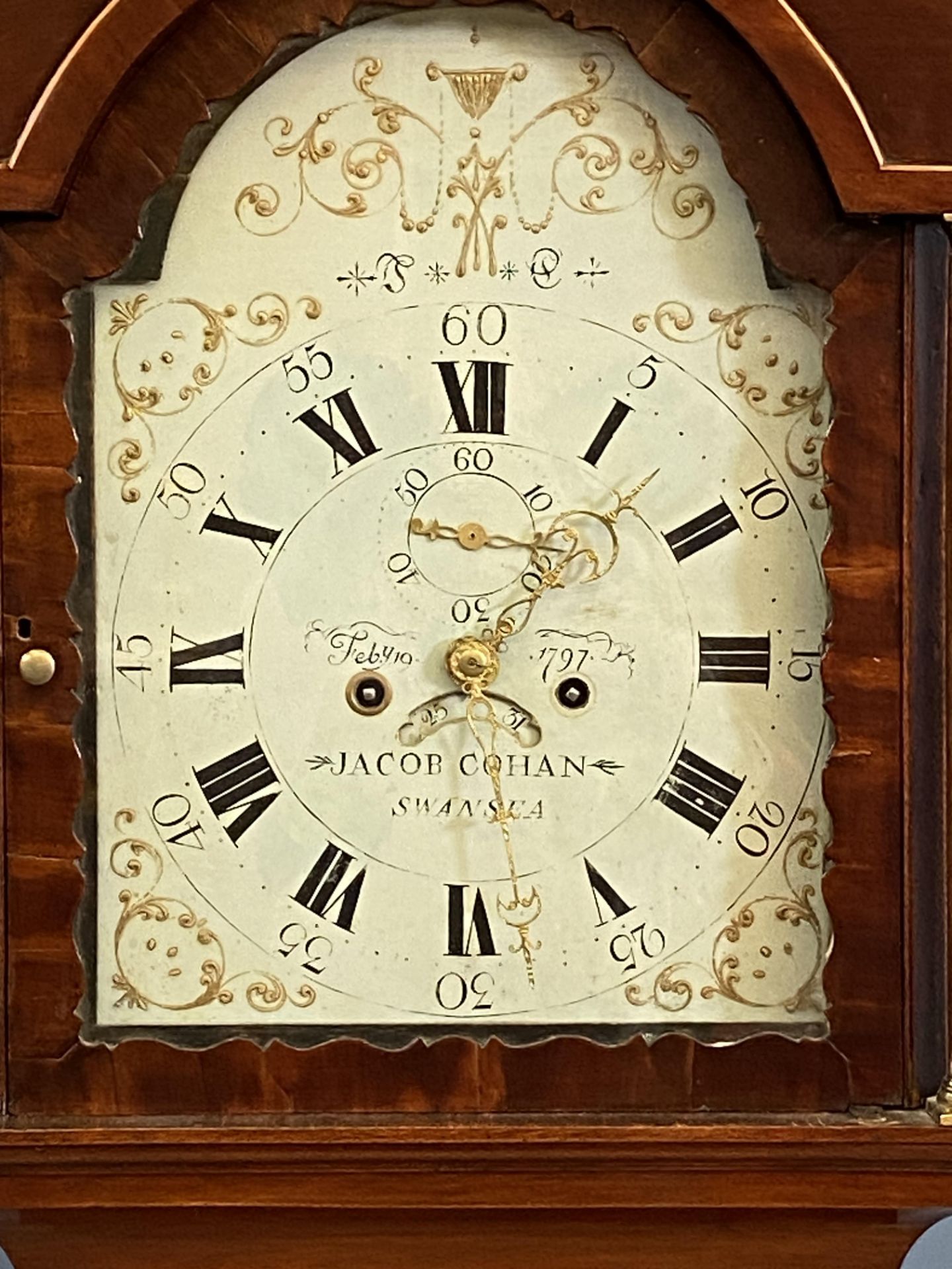 18th century longcase clock - Bild 2 aus 8