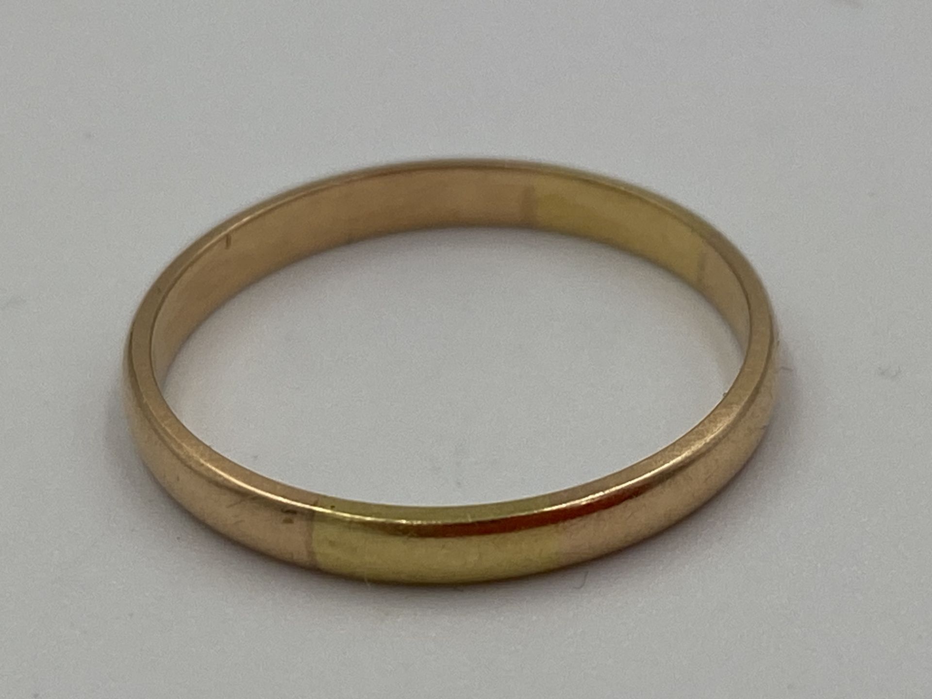 18ct gold band - Image 3 of 3