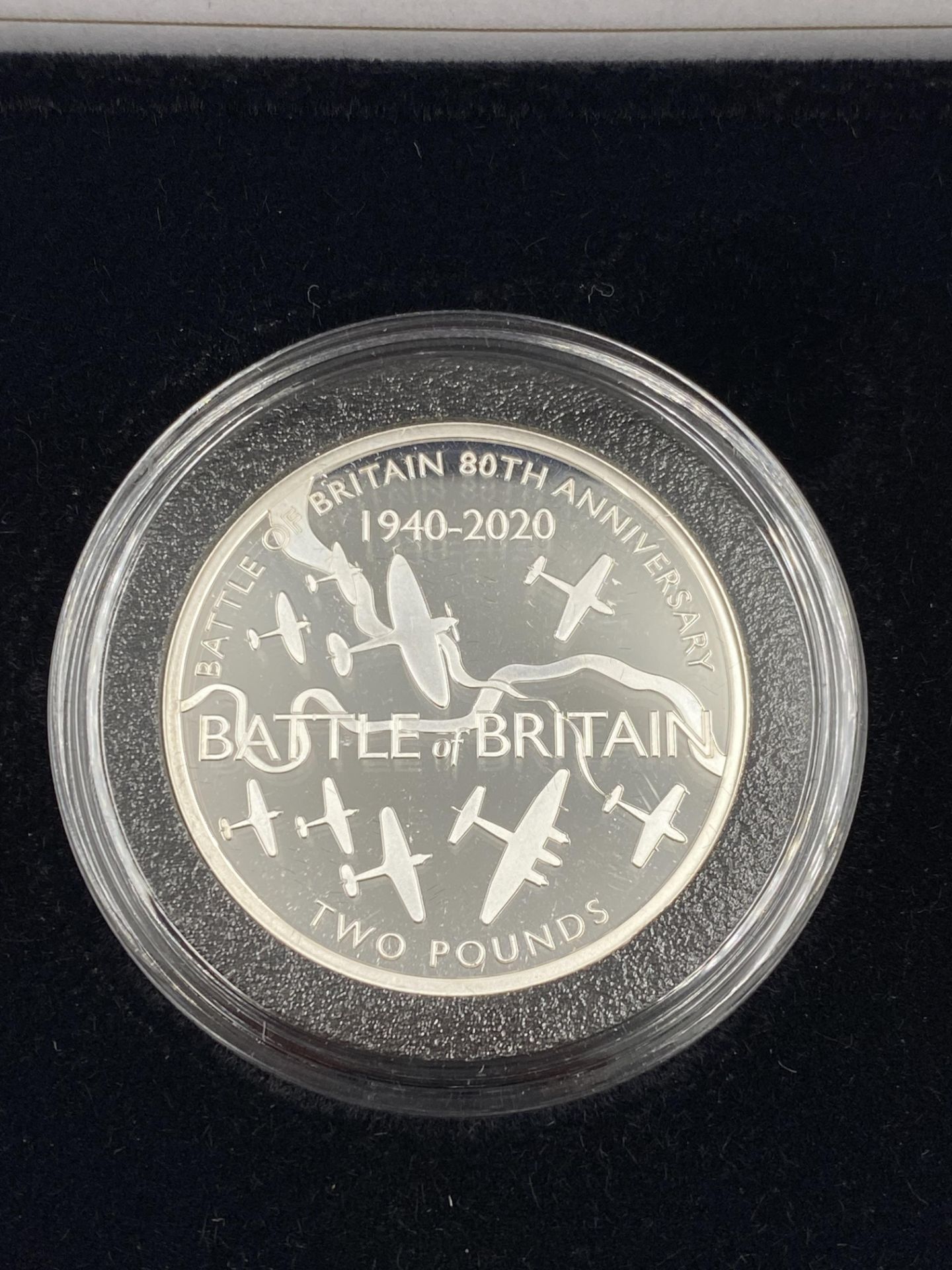 Jubilee Mint 80th Anniversary of the Battle of Britain silver proof coin collection - Image 4 of 7