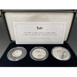 Jubilee mint 80th Anniversary of Dunkirk silver proof coin collection