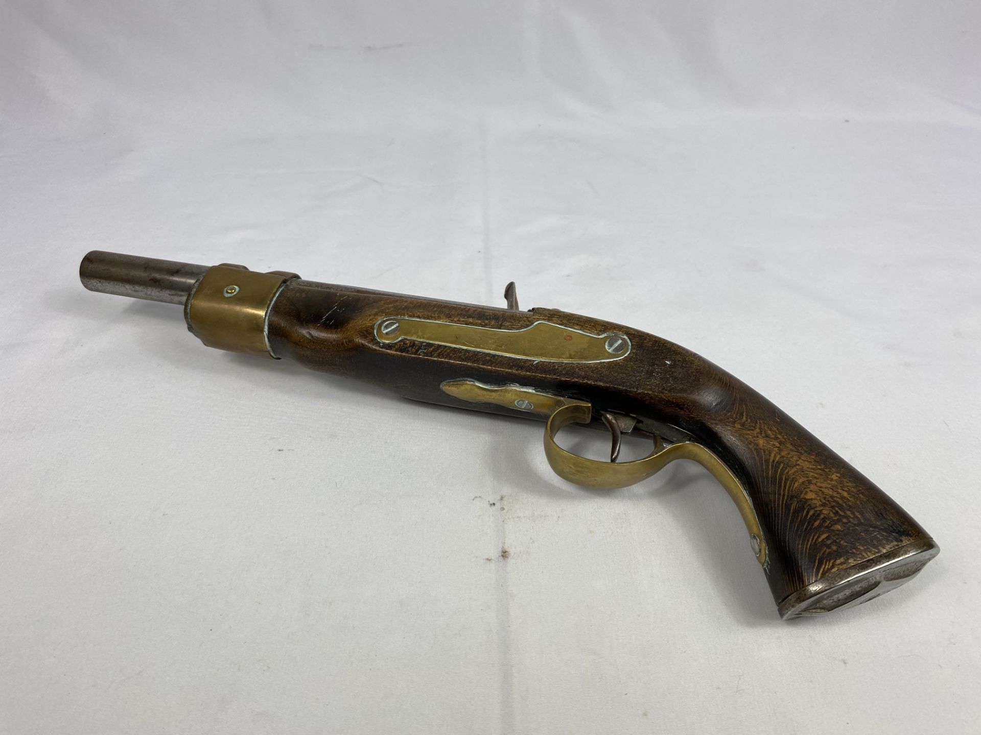 19th century muzzle loading pistol - Image 8 of 8