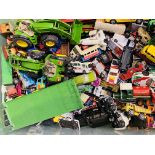 Quantity of diecast model vehicles