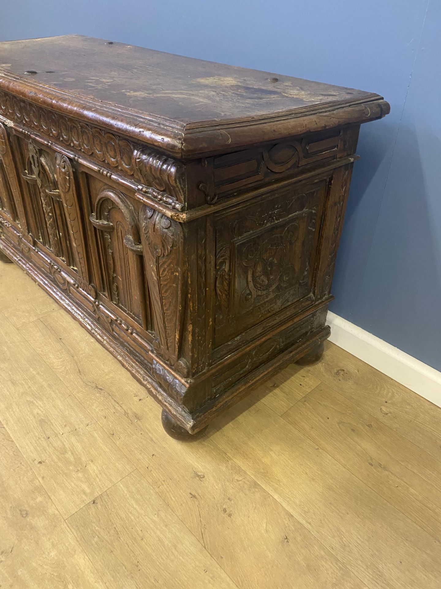 17th century oak trunk - Bild 2 aus 7