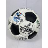 Signed Euro 96 England football