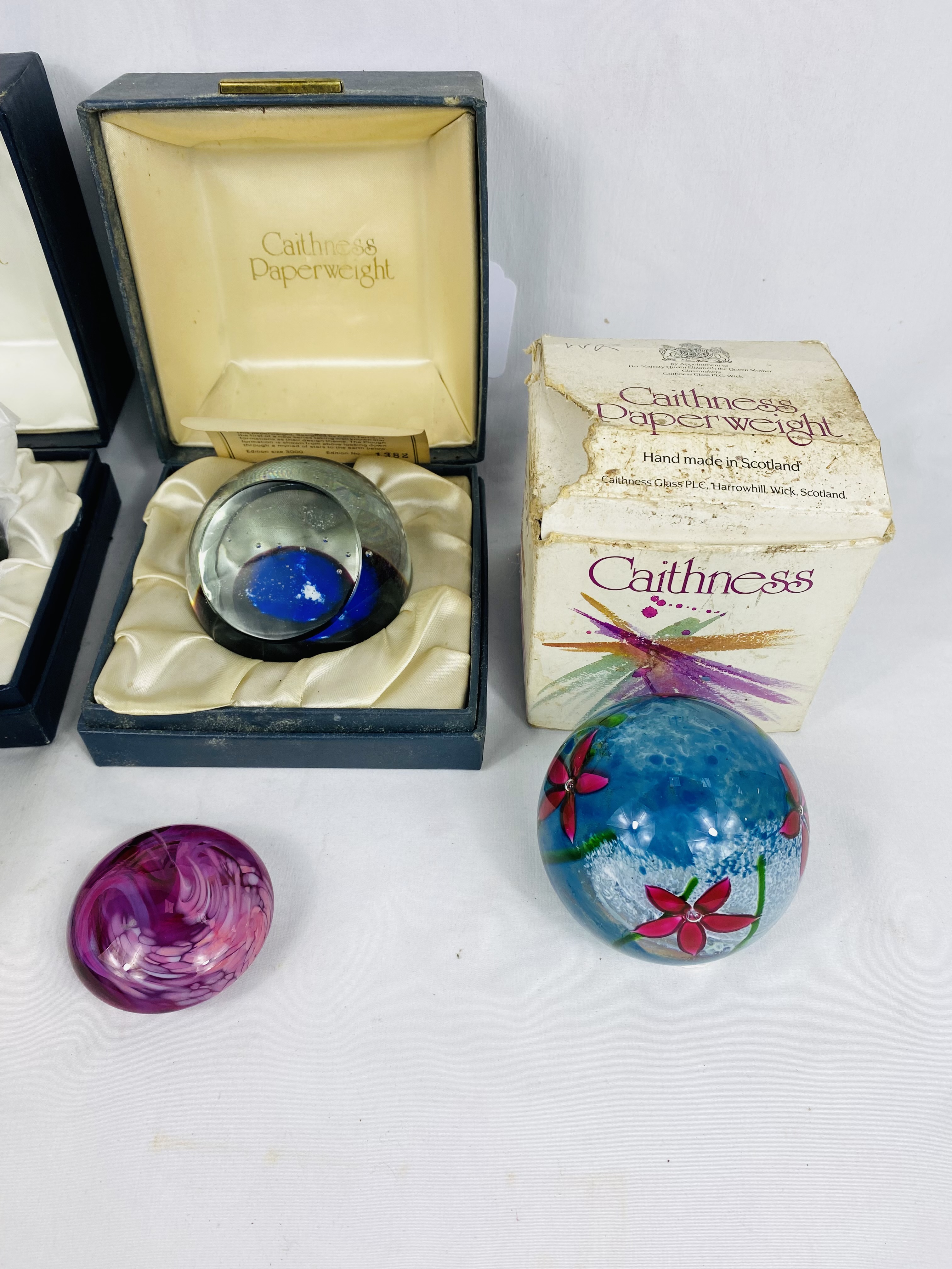 Four boxed Caithness paperweights - Image 3 of 3