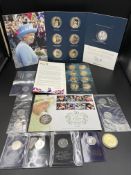 Queen's coronation 65th anniversary and Operation Overlord D-Day 75 coin collection