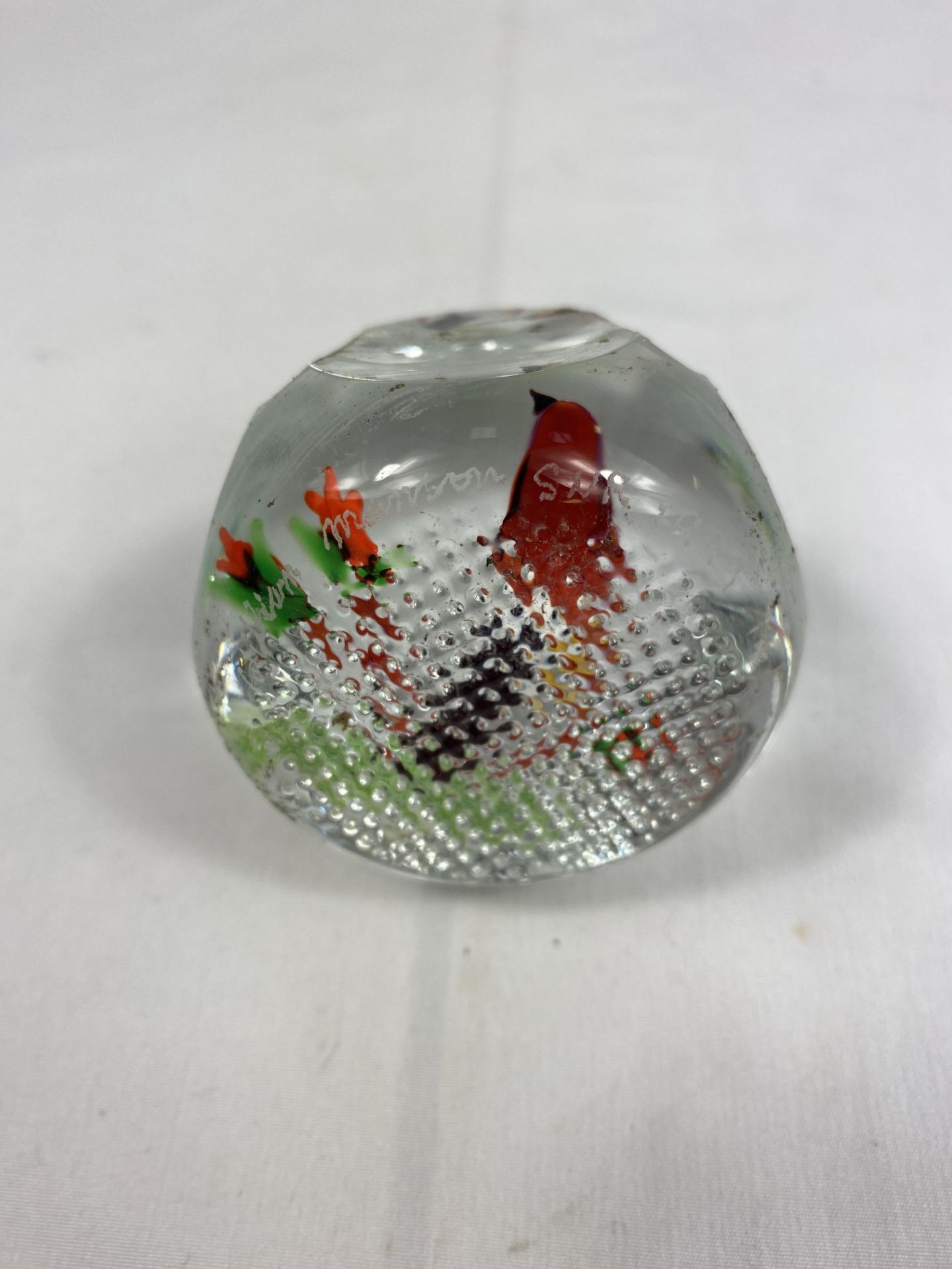 Two William Manson glass paperweights - Image 4 of 7