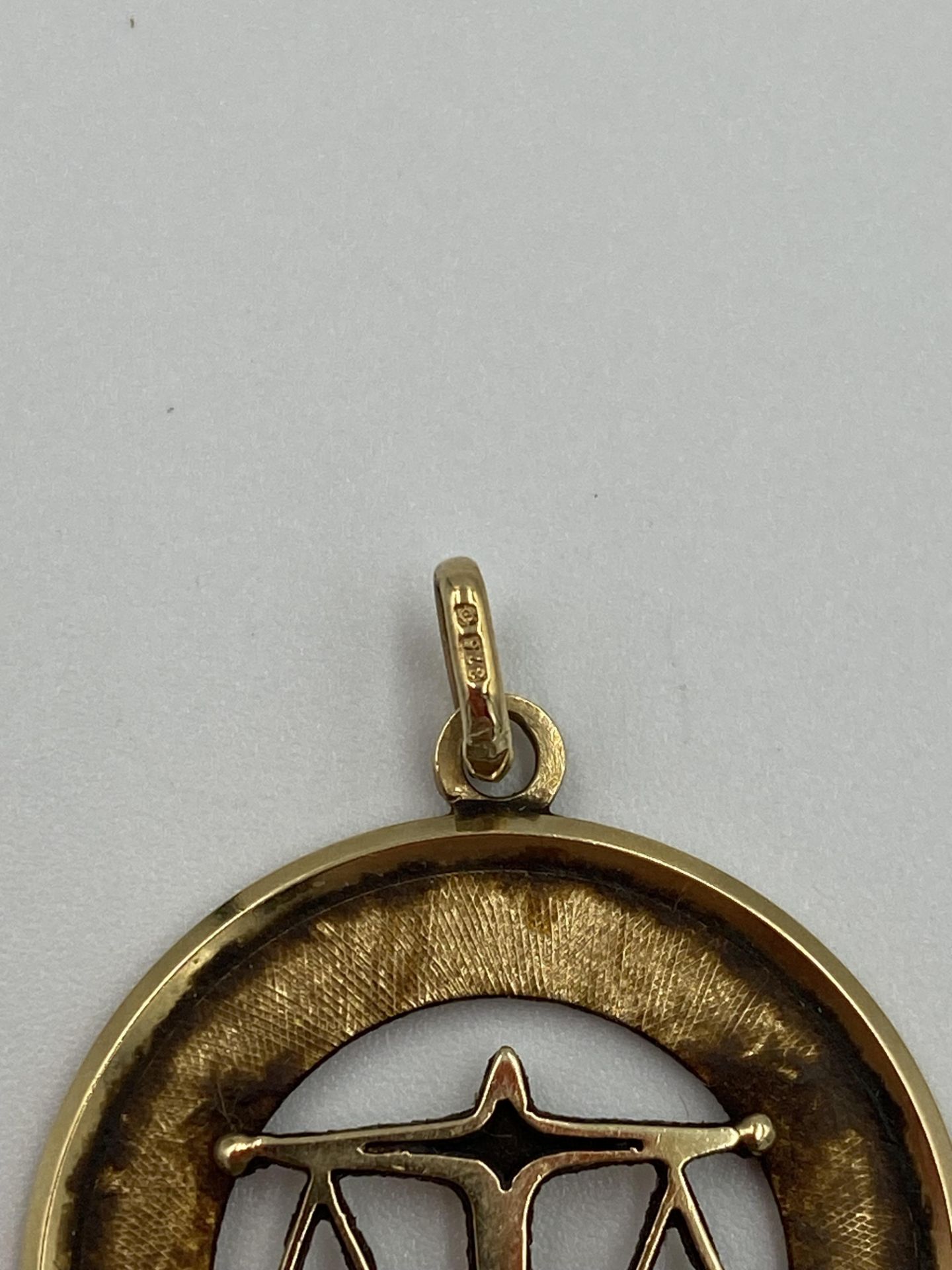 9ct gold pendant - Image 3 of 3