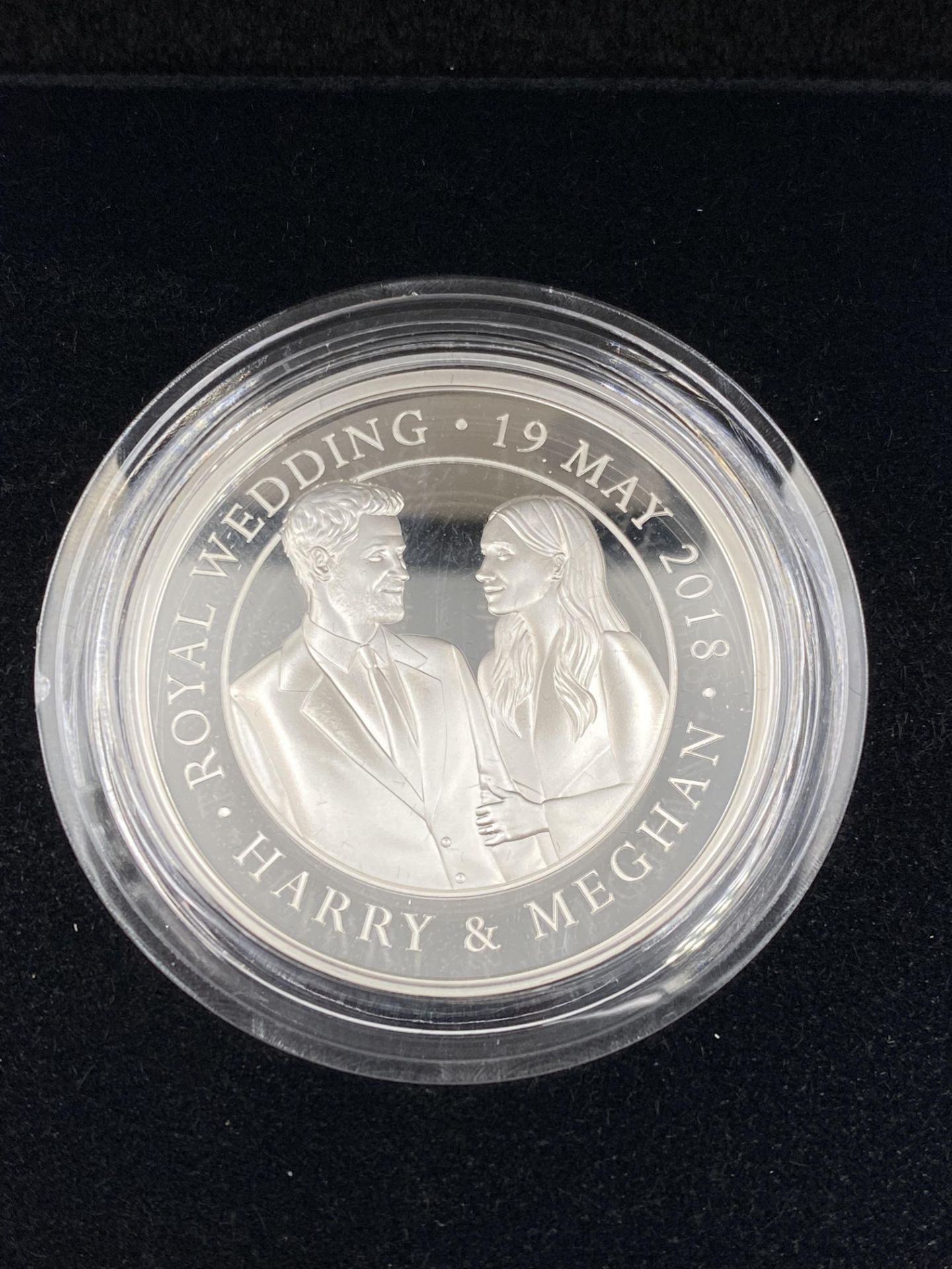 Royal Mint Royal Wedding 2018 £5 silver proof coin - Image 2 of 5