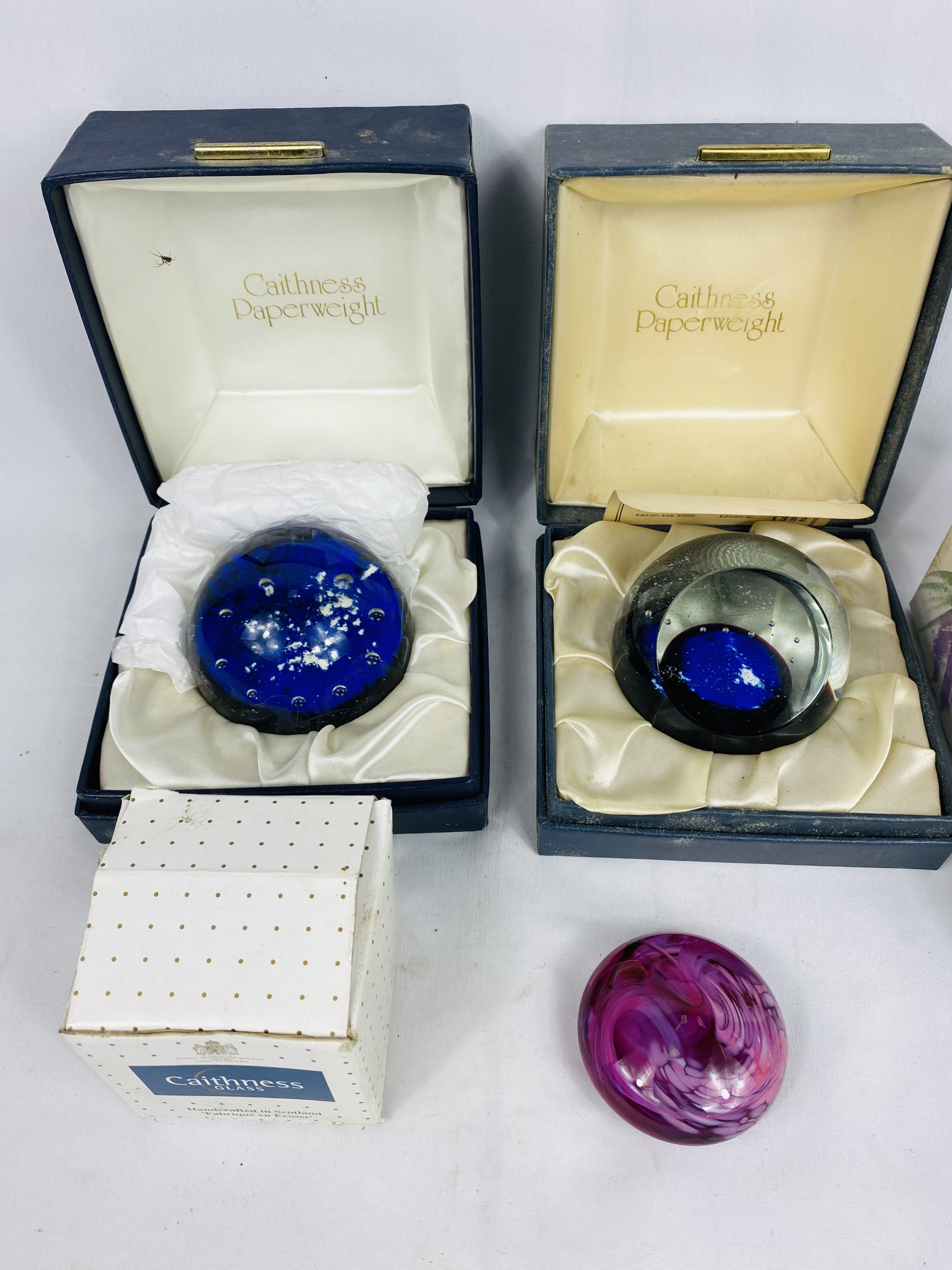 Four boxed Caithness paperweights - Image 2 of 3