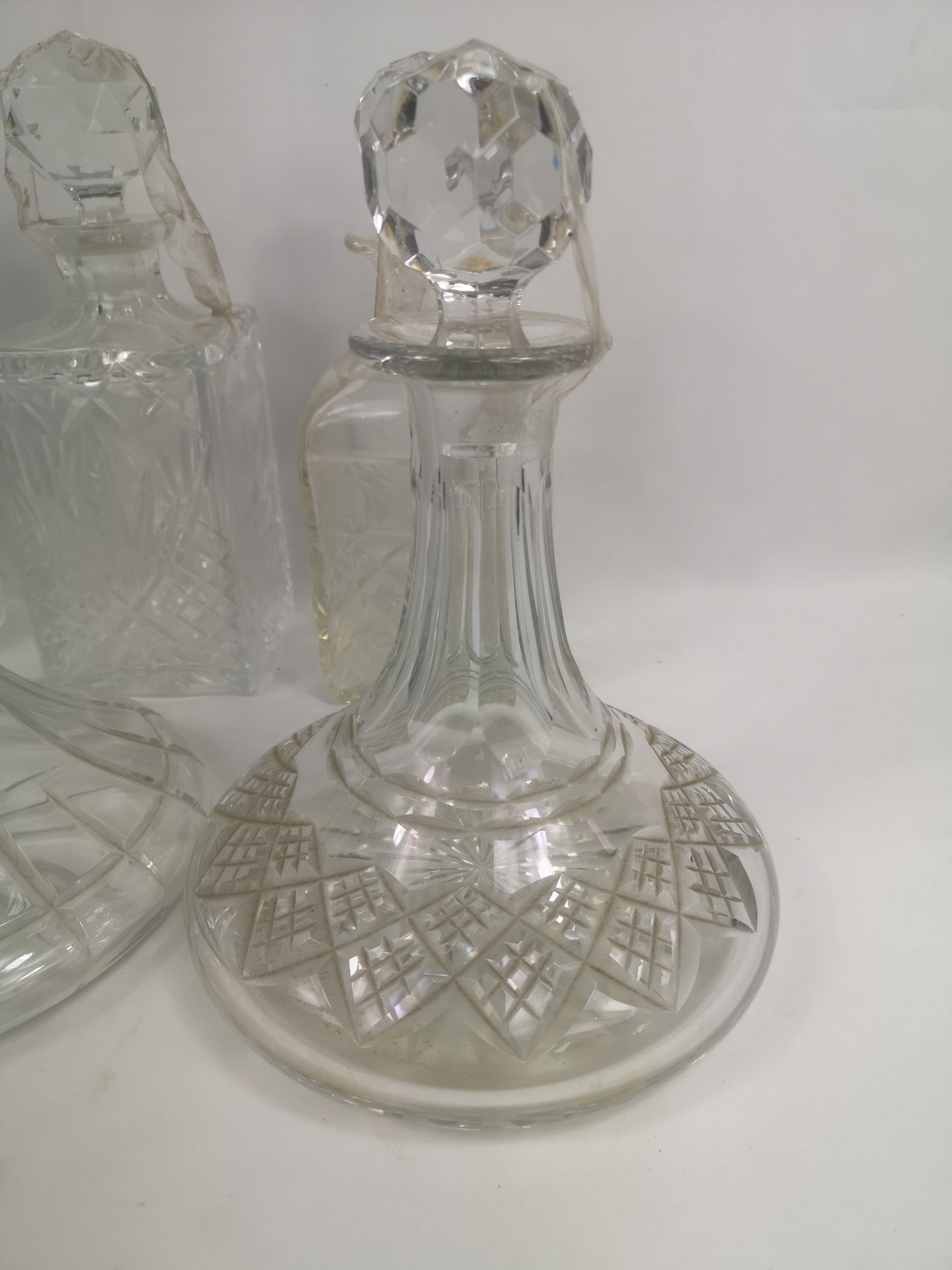Six cut glass decanters - Image 3 of 7