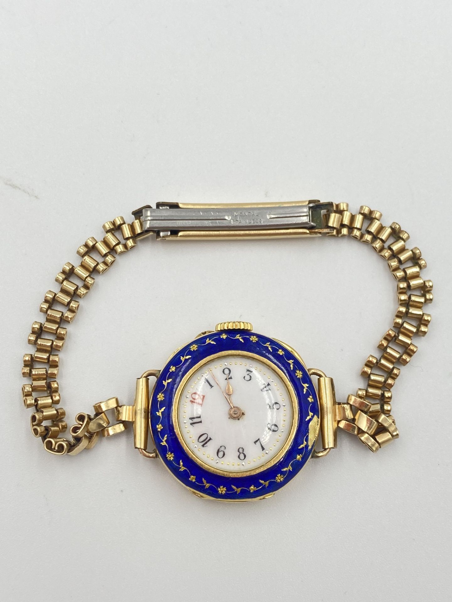 Ladies cocktail watch in 18ct gold case - Image 4 of 4