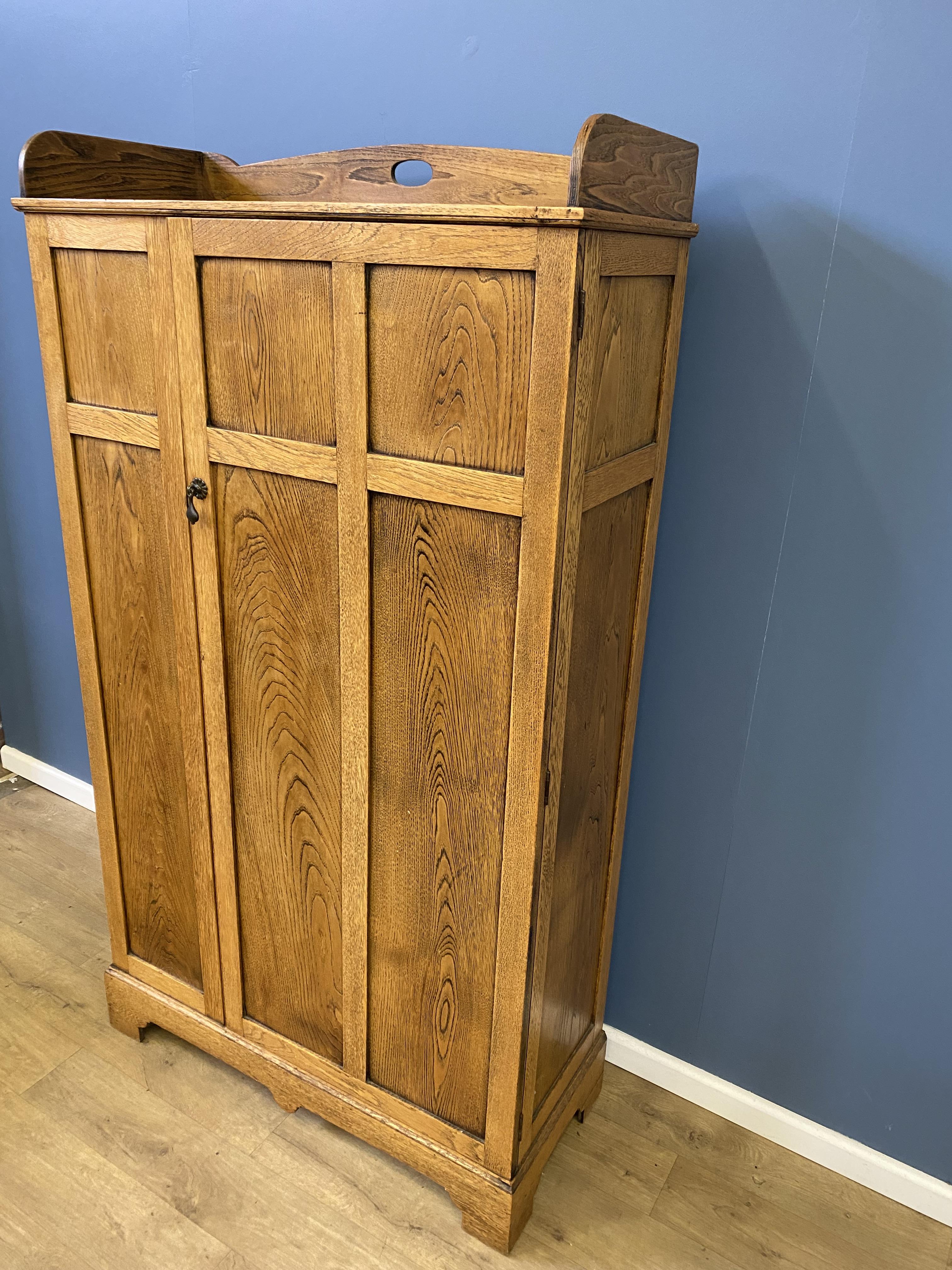 Oak veneer childs wardrobe - Image 4 of 5