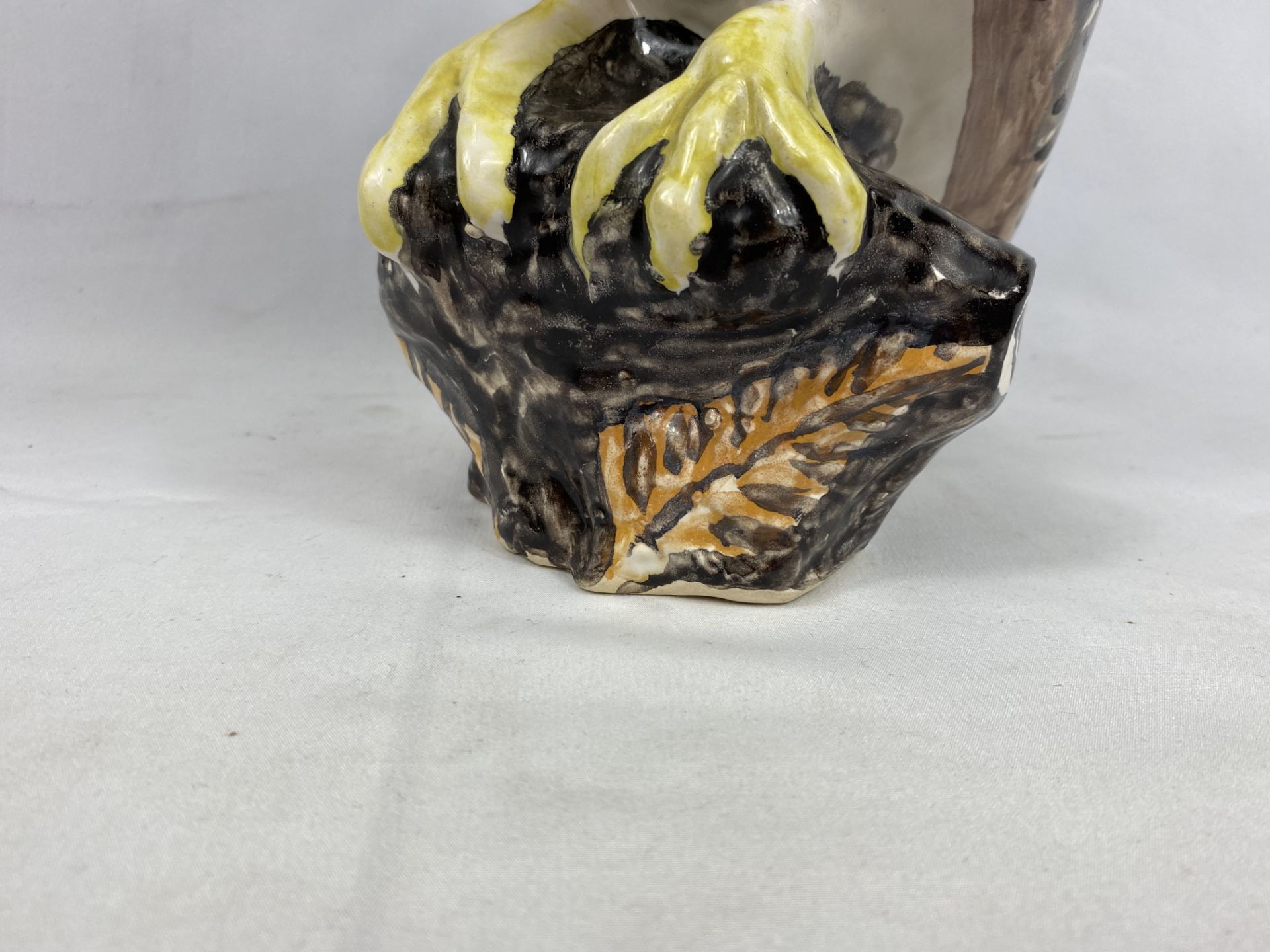 Polperro studio pottery owl - Image 2 of 6