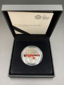 Royal Mint Remembrance Day 2017 £5 silver proof coin