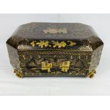 Victorian chinoiserie workbox