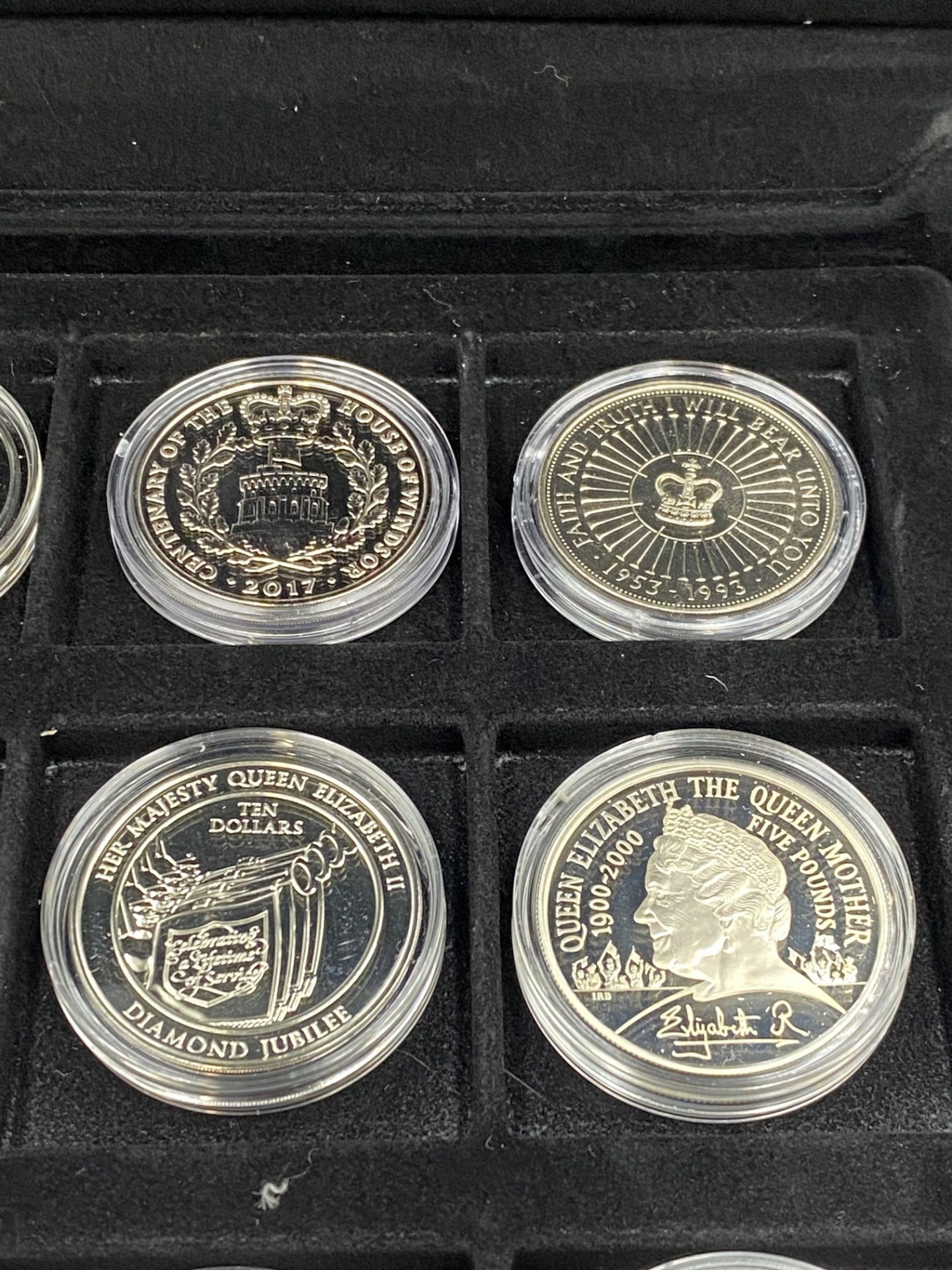 Twelve commemorative silver coins. - Image 3 of 6