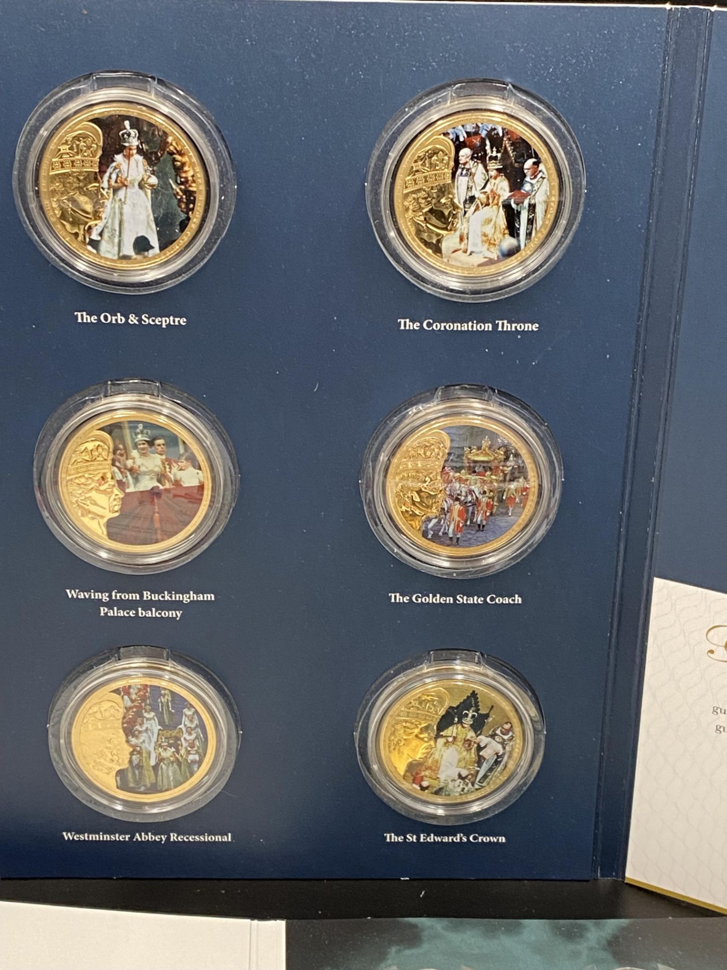 Queen's coronation 65th anniversary and Operation Overlord D-Day 75 coin collection - Image 2 of 10
